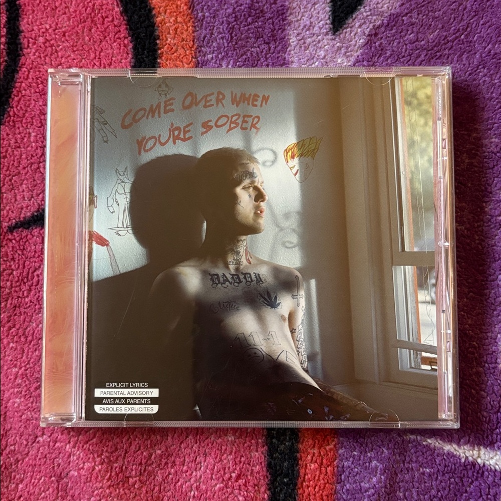 leaving posh sale 💲 lil peep come over when you’re sober pt 2 album NWOT